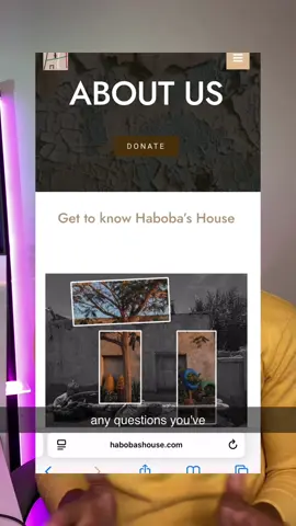 This is an introduction to @HABOBA’S HOUSE initiative series .  Please help and donate to.  Also check the website habobashouse.com for more info and resources . Here’s the donation link  [ https://donorbox.org/haboba-s-house ] #keepeyesonsudan #help 