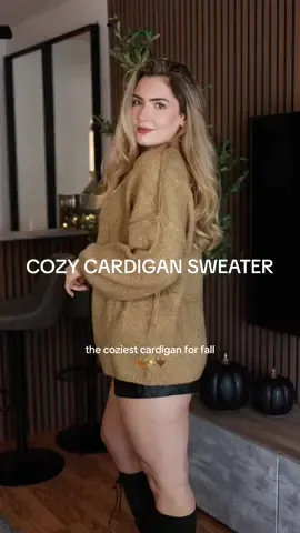 Wearing “camel” 🤎✨ @PrettyGarden #cardigan #cardiganoutfit #falloutfits #cardigansweater #tiktokshopcreatorpicks 