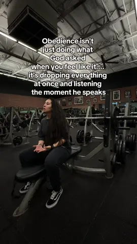 When he speaks LISTEN, but Listen IN THE MOMENT, not on your time #godspeaks #fyp 