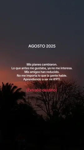 #extrañodestino 