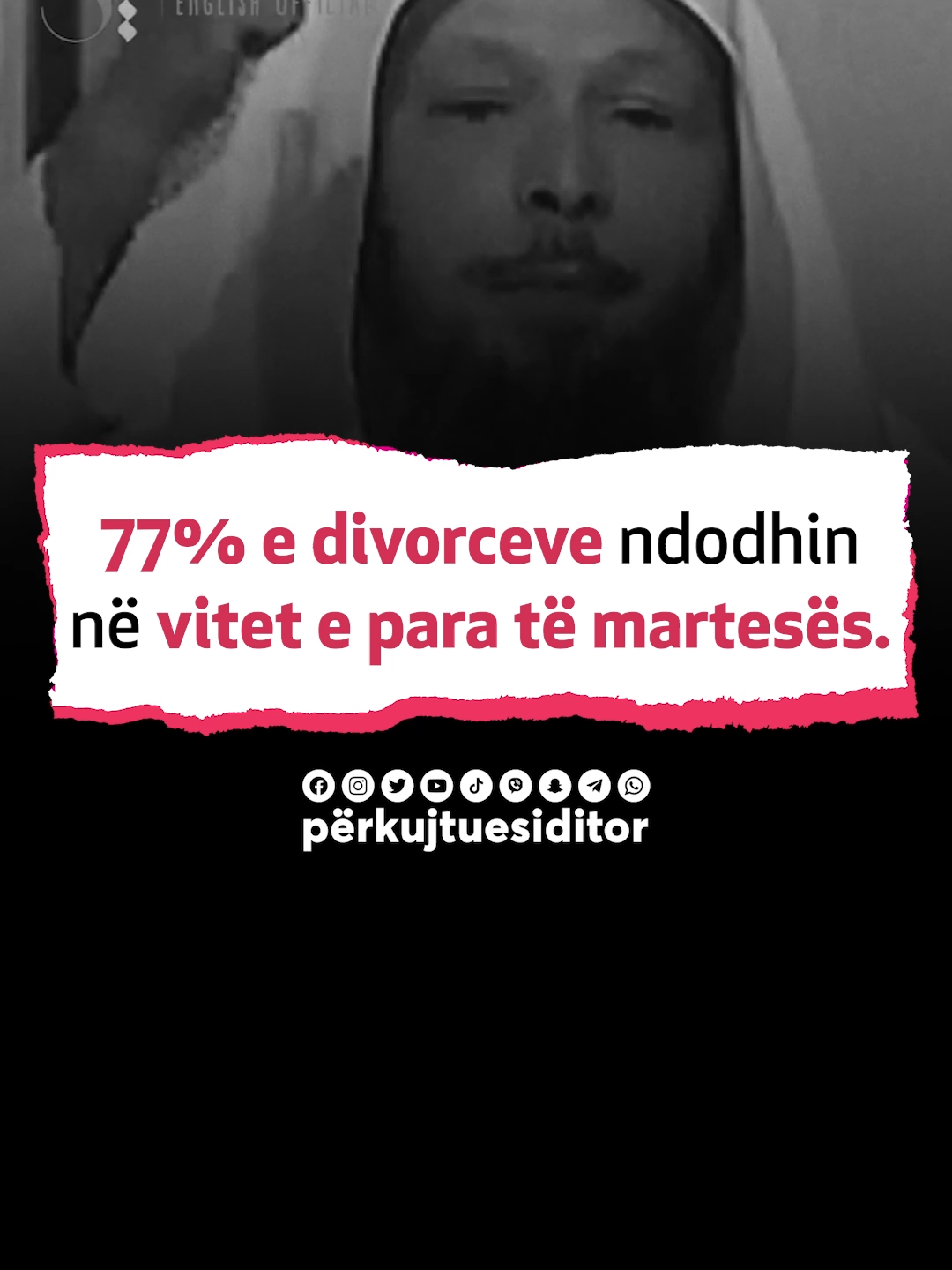 77% e Divorceve Ndodhin Herët – Ja Ku Gabojmë në Zgjedhje 💾 Ruaje këtë postim për më vonë. ↗ Shpërndaje me ata që i do. Na ndiqni për më shumë video të tilla @perkujtuesiditor #martesa #divorc #islam #namaz #divorci