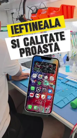 A mers pe ieftin…și ieftin a primit!  În video vezi cum tehnicianul nostru înlocuiește display-ul unui iPhone 16 – un telefon de 3500 lei – cu o piesă de calitate și originală, verificată, cu garanție reală. De ce a ajuns la noi? Pentru că prima reparație a făcut-o într-un alt service GSM, cu o variantă ieftină și proastă. La prima căzătură, display-ul a cedat.  Ieftinul doare la buzunar. Calitatea rezistă. Tu ce alegi pentru telefonul tău? ✅ Display original de calitate ✅ Montaj profesionist ✅ Garanție pe lucrare ✅ Fără compromisuri Ce-ai face tu dacă ți s-ar întâmpla asta? 🔁 Distribuie dacă și tu te-ai ars cu „ieftin”. #GsmZone #CalitateNuIeftineala #ReparatiiTelefoane #iPhone16 #ServiceProfesional  📍 Iași – Bd. Tudor Vladimirescu nr. 46 📞 0733 277 555 🌐 www.gsmzone.ro