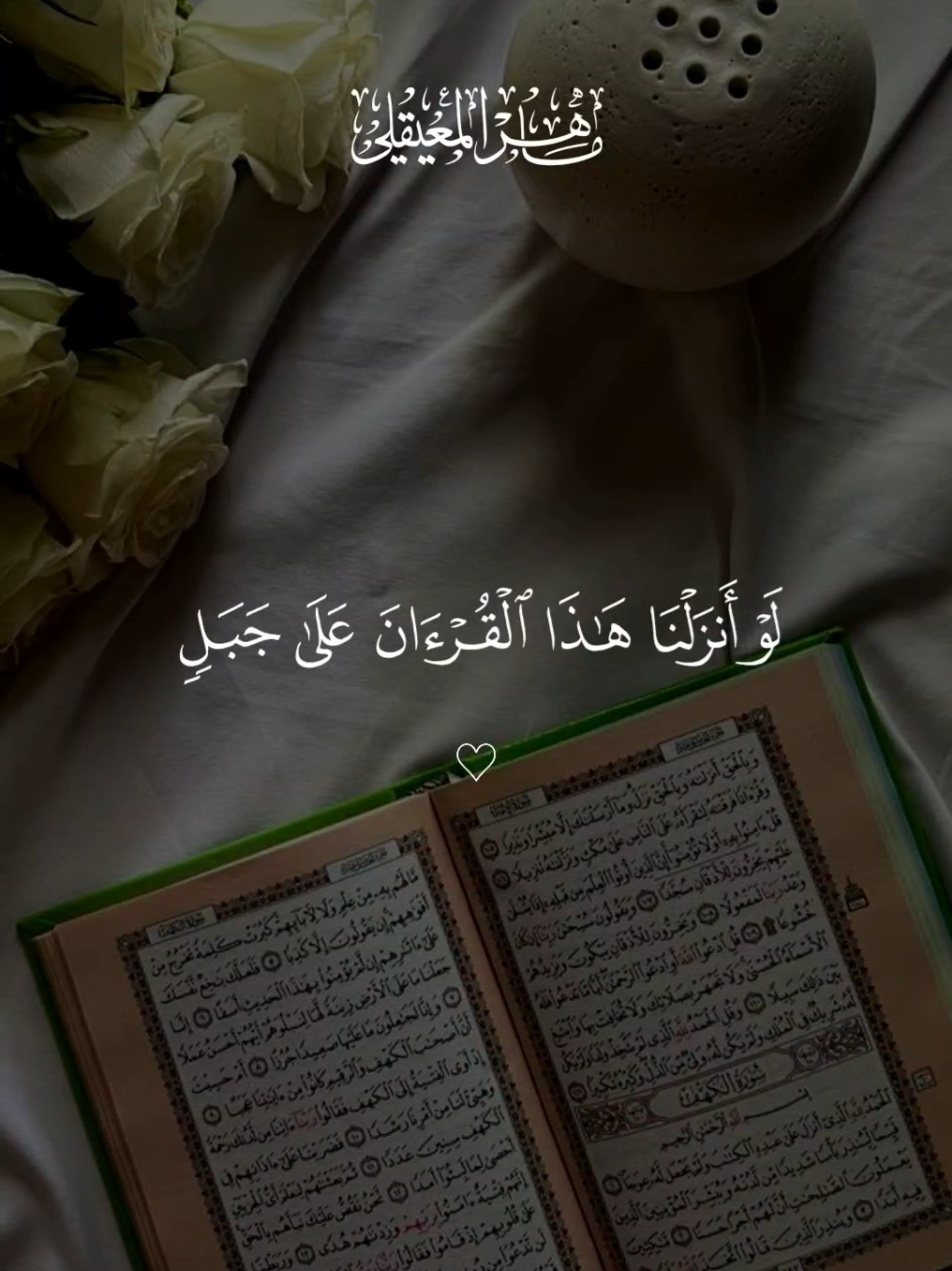 تلاوة خاشعه ماهر المعيقلي 🩶  #قران #ماهرالمعيقلي #quran #سورة_البقرة 