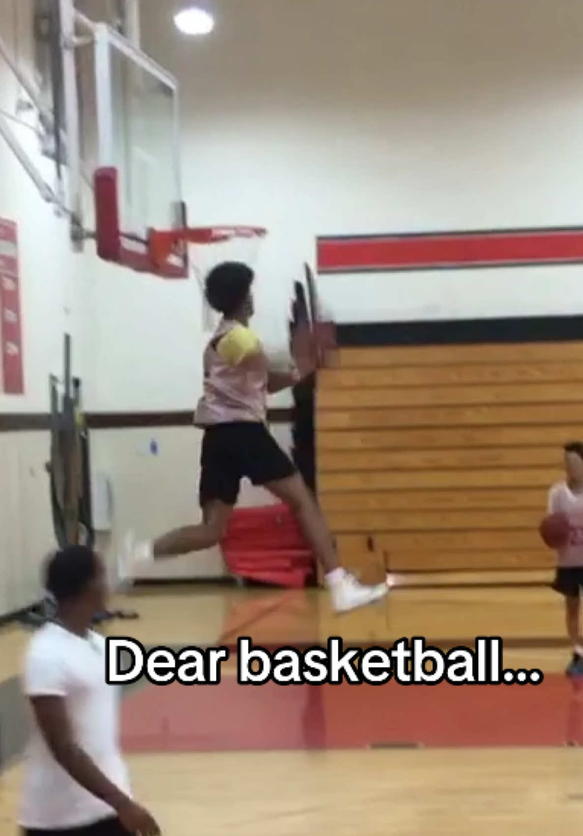Dear basketball… #fyp #viralvideo #trending #foryou #basketball #NBA 