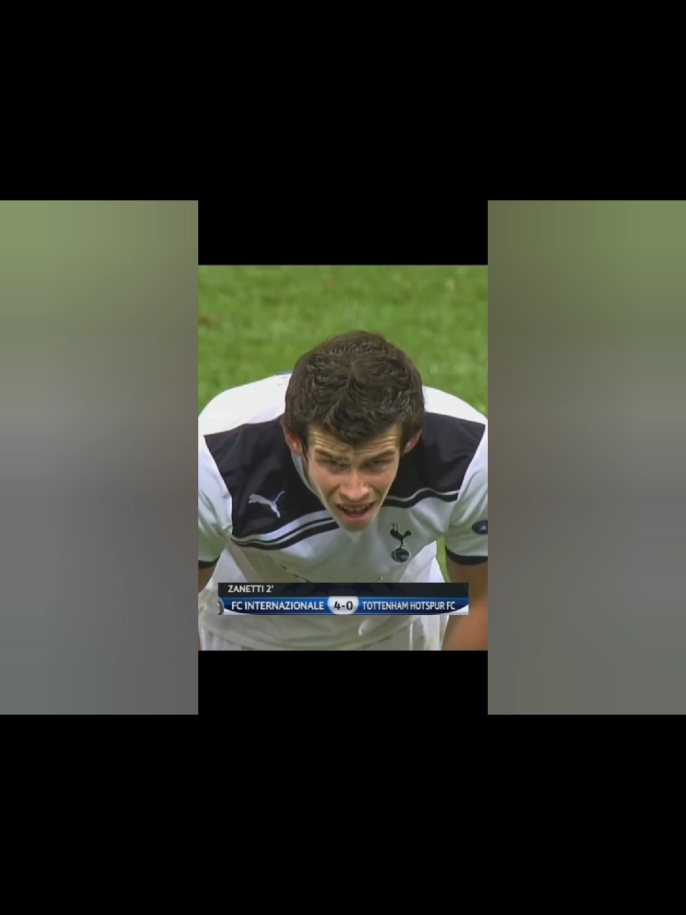 من الذاكرة :  عندما أنقذ جاريث بيل توتنهام من فضيحة كرويه  #bale #tottenham #championsleague  #inter #football 