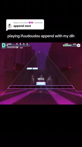 Replying to @msi hater 💜💖  it hurt a bit to play #pjsk #projectsekai #vbs #vividbadsquad #ifuudoudou 