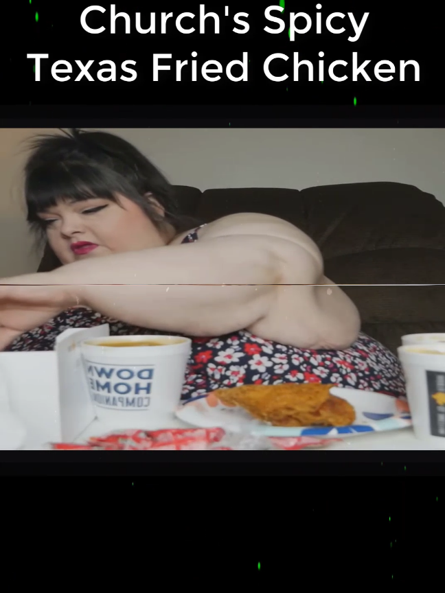 Church's Spicy Texas Fried Chicken Mukbang (Part 1)#villagelife #village #countryside #nature #HungryFatchick 