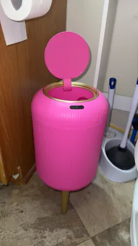 @Pukomc hands-free, mess-free, and super cute 💕 you need this smart trash can in your life! #tiktokshop #homefinds #smarthome #aestheticdecor #musthave