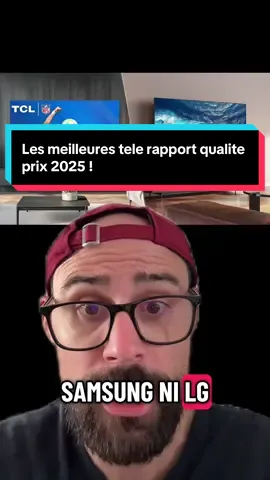 Les meilleurs télé rapport qualité prix 2025 ! #tcl #hisense #tv #techtok 