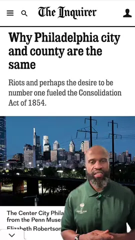 🚨 Wait… How is Philadelphia City the SAME as Philadelphia County? 🤯 You ever wonder why Philly doesn’t have a separate city and county government like most places? 🤔 This wild history lesson explains it all 👇 📜 Back in the 1800s, Philly was just TWO square miles! The rest? A chaotic mix of 25 towns, boroughs, and districts — each with their own rules, leaders, and even police departments. Total mess 😬 💥 Then in 1844, it exploded… literally. Two massive anti-Catholic riots broke out in Kensington and Southwark. Things got SO bad, the military stepped in… and still couldn’t stop it. We’re talkin’ cannons in the streets! 🎇 😱 That was the wake-up call. Philly needed unity — fast. Plus, leaders didn’t want New York outpacing us in growth 💼📈 ⚖️ So in 1854, the state passed a law to merge it all — forming ONE city and ONE county. That’s why today, from Germantown to South Philly, everything’s run under one government 🏛️✅ 📍Philly = City + County = One. Wild, right? 💬 Tag someone who didn’t know this Philly fact! 🏠 Thinking about buying a home in Philadelphia or the surrounding counties? ➡️ Fill out the survey at FundMyKeys.com to see if you qualify for down payment #PhiladelphiaRealEstate #FirstTimeHomeBuyer #PhillyHistory #PhillyHomes #DownPaymentAssistance #PhillyRealtor #HomeBuyingJourney #PhillyFacts #FundMyKeys #OnePhilly #PhillyCounty
