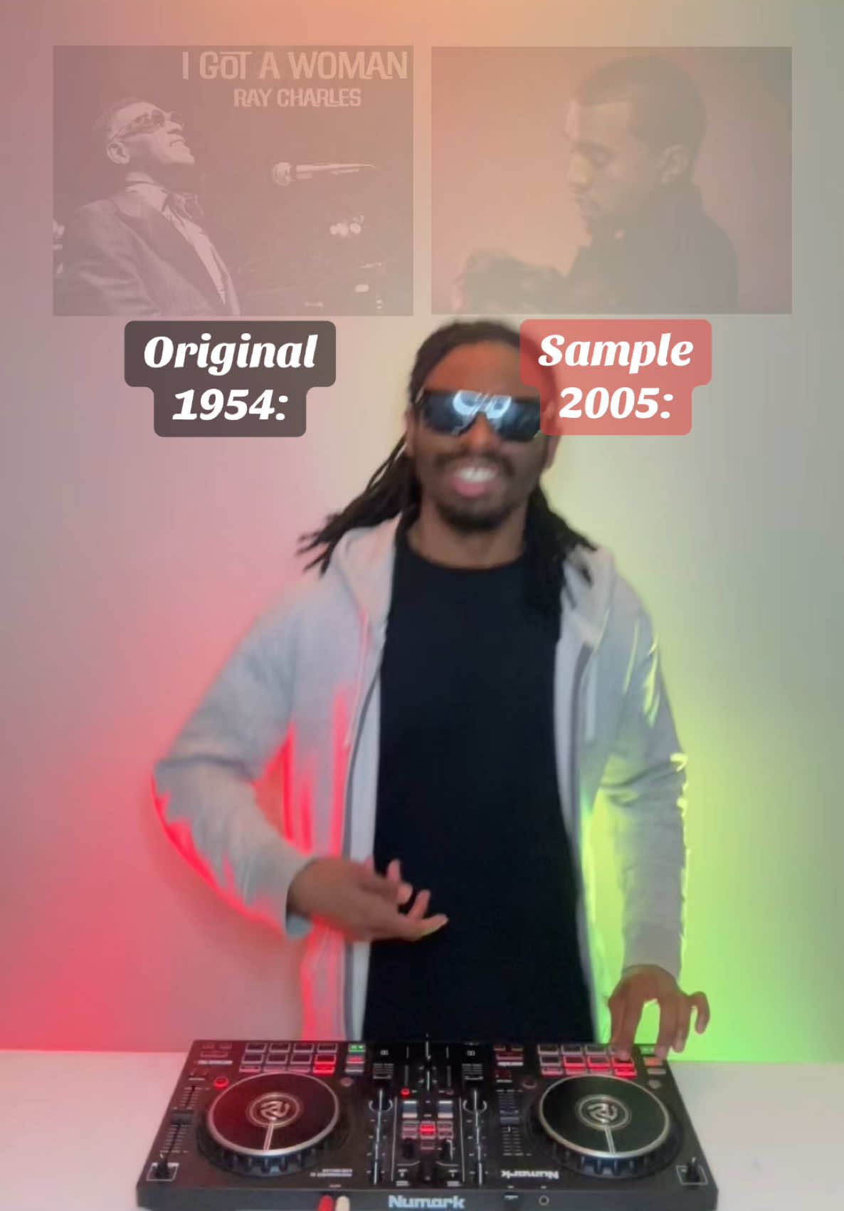 The sample behind this 2005 hit song by Kanye West🤯🔥 #hiphop #sample #raycharles #kanyewest #golddigger #fyp 