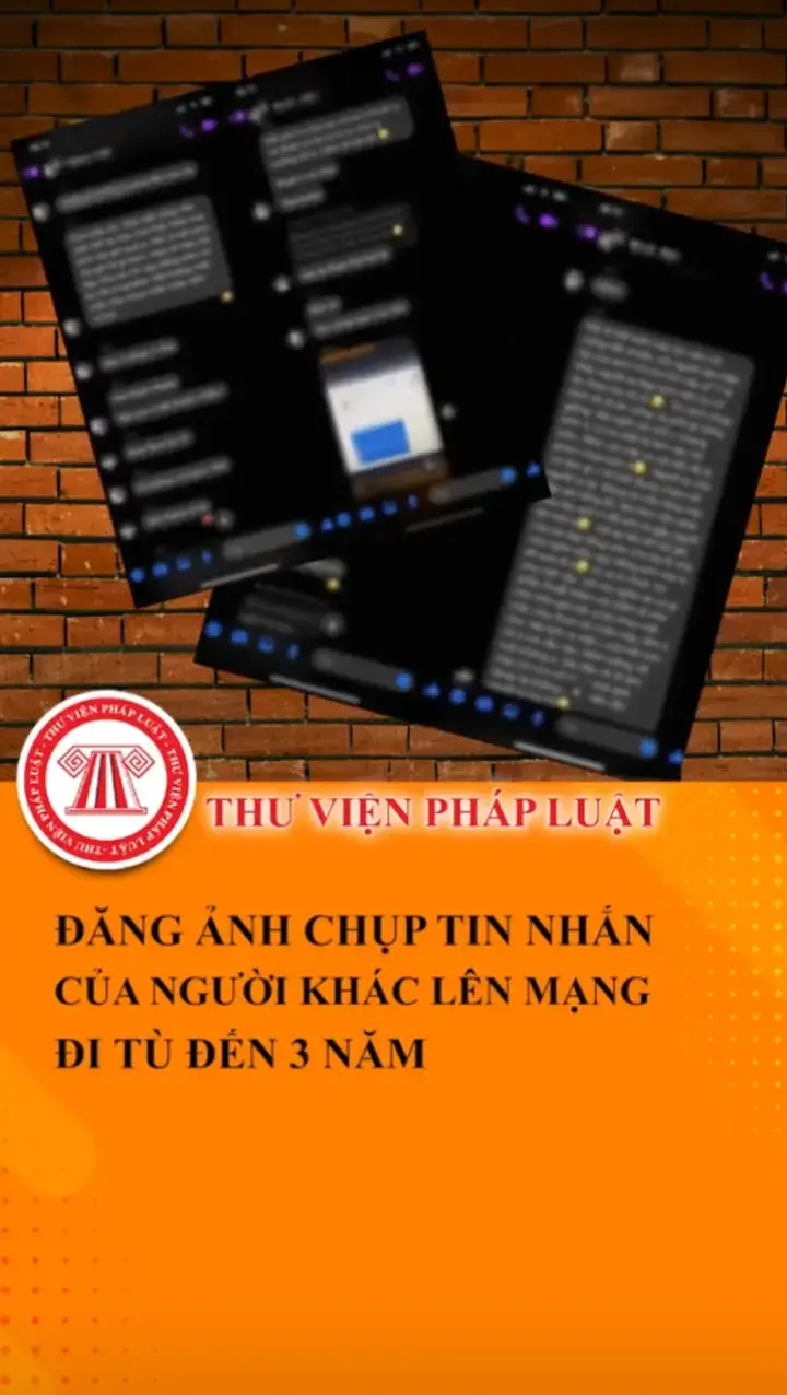 Đăng Ảnh Chụp Tin Nhắn Người Khác Lên Mạng Có Thể Đi Đến 3 Năm ? #LearnOnTikTok #xuhuong #nguoidanviet #chupanhnguoikhac #tinnhantrenmangxahoi 