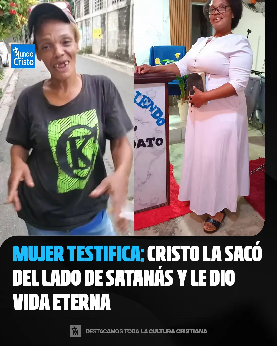 🔥 La hermana Orquídea Gómez, conocida en TikTok como La Sierva Orquídea, compartió un testimonio poderoso que glorifica el nombre de Dios. A través de imágenes mostró cómo era antes de conocer a Cristo y cómo, después de aceptarlo en su vida, el cambio fue evidente. 📷 En su publicación expresó: “Así es, Dios me ayudó a irme del lado de Satanás para entrar a la vida eterna, solo Dios”. Una declaración que refleja la verdad del evangelio: no es religión, es poder de Dios que transforma. 😯 El impacto fue tan grande que algunos llegaron a preguntar si realmente era la misma persona, y ella contestó con firmeza: “Así mismo es, soy la misma. Eso solo lo hace Cristo, para Dios no hay nada imposible”. 💬 Los comentarios no se hicieron esperar: “Cuánto dicen amén”, “Cómo no creer en nuestro Dios”, “Gloria a Dios”. Sin duda, el testimonio de Orquídea es una muestra real de que Cristo sigue cambiando vidas hoy. #️⃣ #orquideagomez #testimonio #iglesia #mundodecristo 