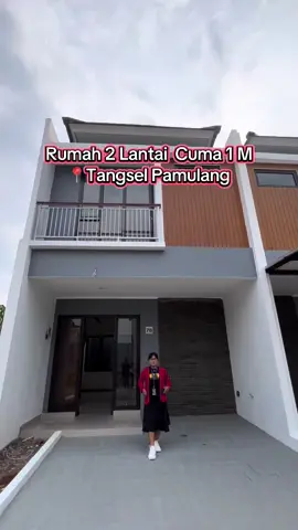 Rumah 2 Lantai Lokasi Di 📍Pamulang Kepoin yukk More info : ☎️ 0813-1074-5052       (Whatsap Available) #rumah #rumahtangsel #rumahtangerang #pamlespark 