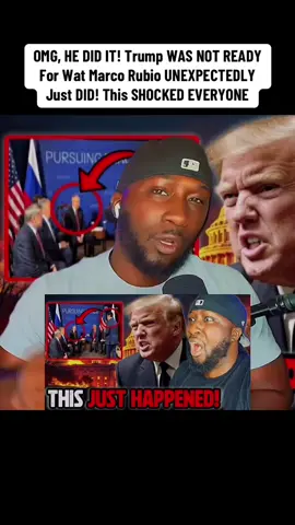 OMG, HE DID IT! Trump WAS NOT READY For Wat Marco Rubio UNEXPECTEDLY Just DID! This SHOCKED EVERYONE #darealadogg #trump #news #breakingnews #donaldtrump 