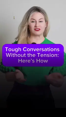 How to Start a Tough Conversation (Even If You Hate Confrontation) The dread before a tough talk or confrontation can feel worse than the talk itself.  Here’s a tactici love to use- moving your body lowers tension.  Walking while you talk helps calm your nerves—so you can handle conflict management with more ease and say what needs to be said without freezing up. #CommunicationSkills #LeadershipWithHeart #HumanCenteredLeadership #WorkplaceConnection #FemaleKeynoteSpeaker     