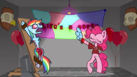 Any other creepcast fans like the latest episode? #creepcast #mlpcupcakes #mlpcreepypasta #pinkamina #rainbowdash 
