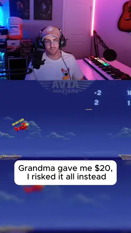 Grandma gave me $20 #aviamasters #pilot #grandma 