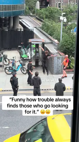 Funny how trouble always finds those who go looking for it. Police arrest this guy whiles skating #viraltiktok #viralpost #viralvideos #skateboard #skating London police. Metropolitan police 👮 