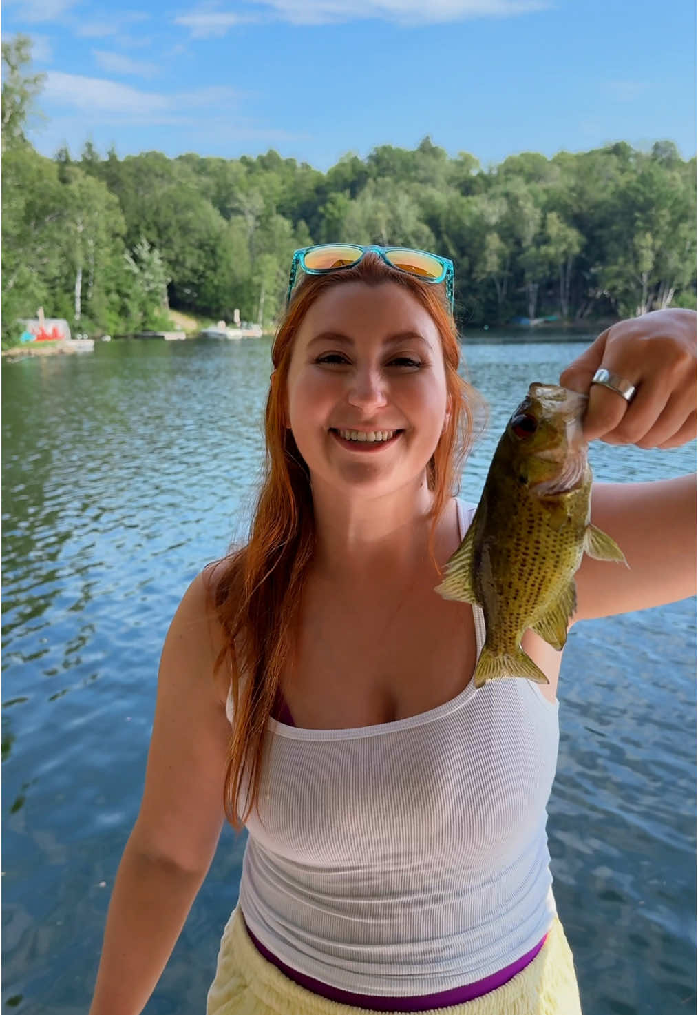 Do we like fishing vlogs? #fishing #Vlog #cottagelife 