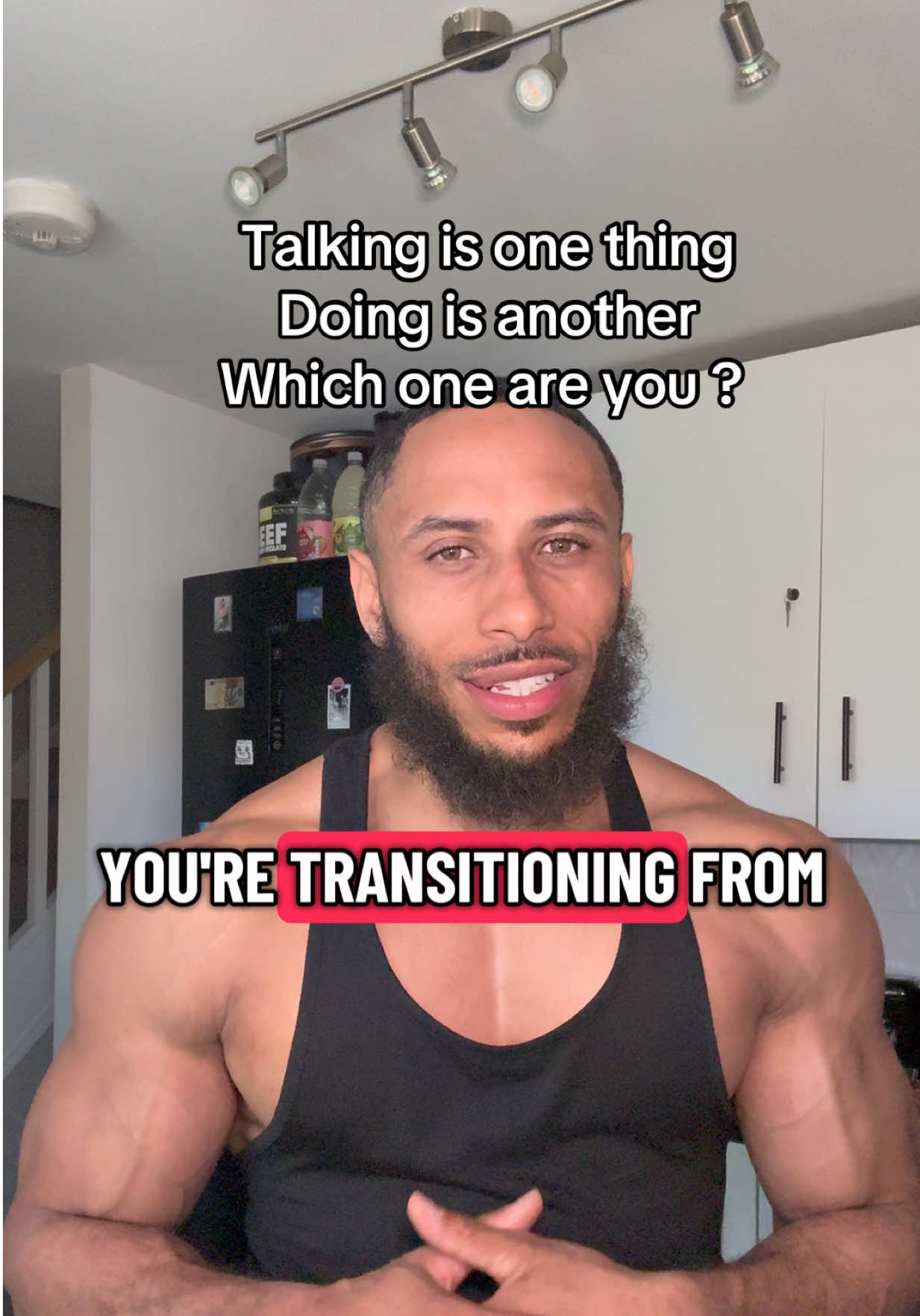 **With any progress, gym, life choices, and self-development. It's important that you move forward as a team, and if you can't rely on people, then go at it alone because the truth is, no one is going to do the work for you. If you don't know where to start, be sure to stay focused on this platform because I'm cooking up a storm, and for those ready to make a change, I am here to support you along the way**. 📚 🔝 🧠 💪 #wellnesscoach #motivation #gym 