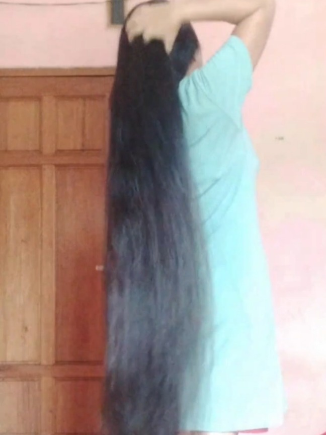 rambut panjang stw #rambut #rambutpanjang #hairplay #hairjob #video 