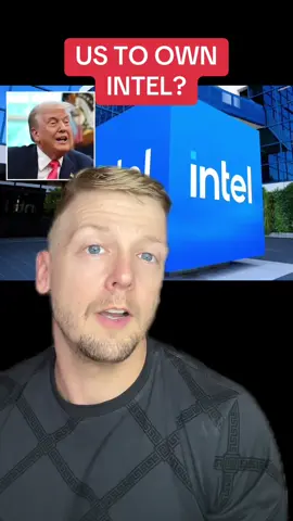 US TO OWN INTEL? #ai #usnews #trumpnews #tech #economy 