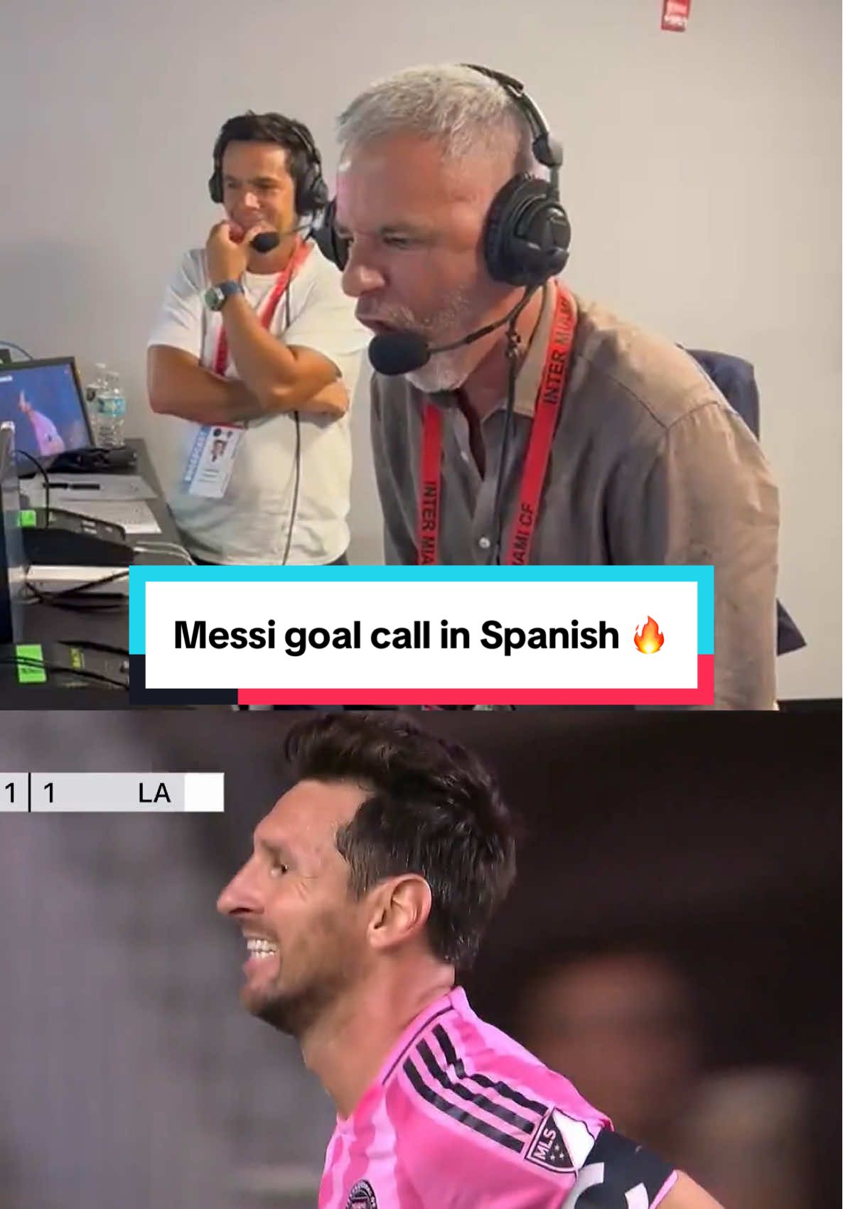 The announcers knew🎙️ #MLS #messi #Soccer #spanish #intermiami  