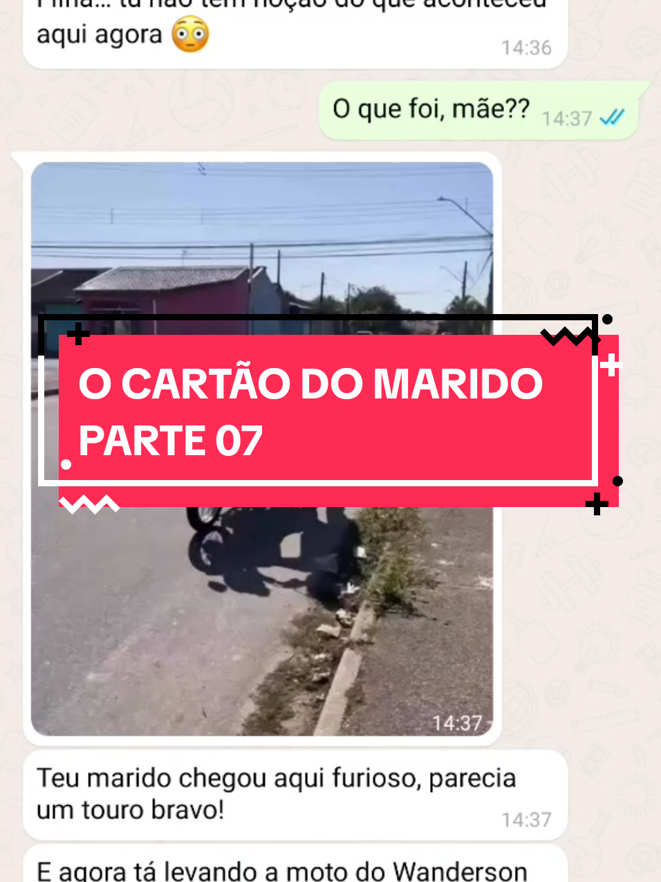marido descobriu que o cunhado vagabundo financiou uma moto zero no nome dele sem pedir… e adivinha? Foi lá, tomou a moto e saiu acelerando! 🏍️💨 Agora a família tá em guerra, e o Wanderson tá esperneando pra ter a moto de volta. 👉 E aí, quem tá certo nessa treta? 🤔 #conversadewhatsapp #Parte07 #CartãoEstourado #HistoriasDeZap #prints 