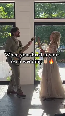 • Sorry that we took a bit of a break, had to get married (and jam some metal). More Blank Slate soon🤘🏻• #metalhead #ironmaiden #progmetal #guitarist #bassist 