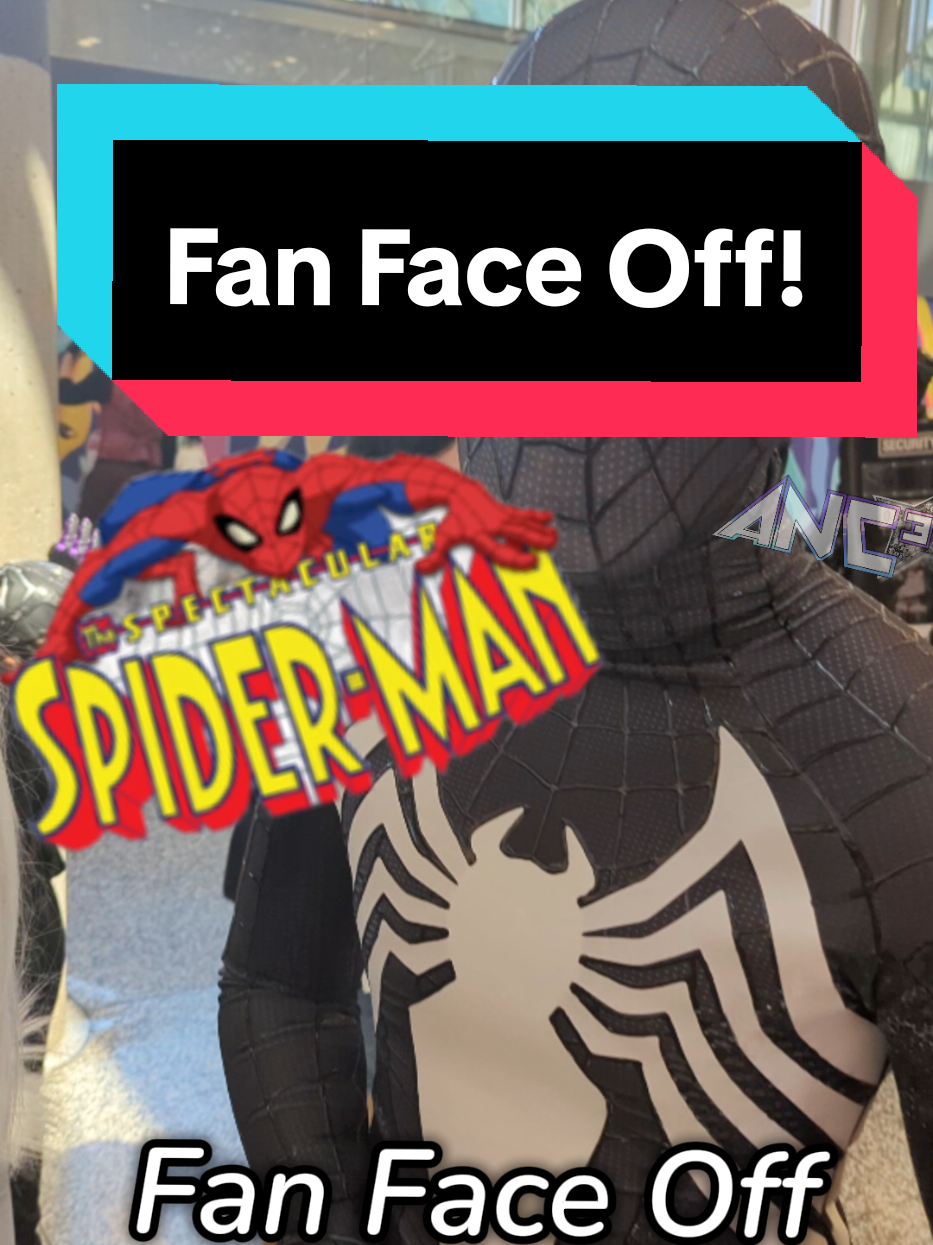 You think you can do better? Fan Face off!! Spiderman vs Black cat!! #otakuthon #animeconvention #comicon 
