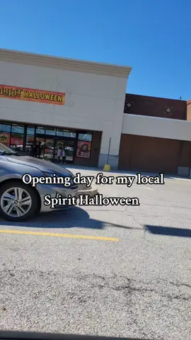 #openingday for my local @Spirit Halloween #spirithalloween #spookyseason #august 