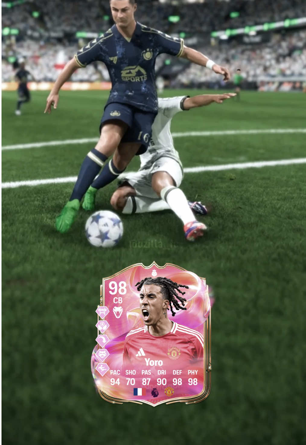 Why are you not completing FUTTIES Yoro? 💬 He’s a beast! 😈 . . . #eafc #eafc25 #fc25 #fifa #yoro   