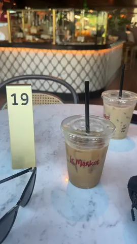 Saturday errands called for a cute coffee stop. Fell in love with Le Market at @The Global Ambassador in Phoenix.  #phoenix #scottsdale #coffeeshops #aestheticcoffee #caferecommendation 