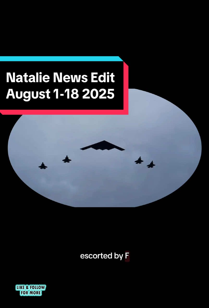 Real footage of crazy wierd things happening right now around the world! Natalie News edit August 1-18 2025. The sky is falling! Tornadoes, thunderstorms, lightning, lightning catching things on fire, earthquakes, awsome display of American 🇺🇸 strength in Alaska , Rabbits in Colorado infected with Shope papilloma virus (SPV) 🐇, the sturgeon Moon or as I’d like to call it, the blood moon!🌕 #Natalienewsedit #updateedit #weather #dailyupdateedit #theskyisfalling 