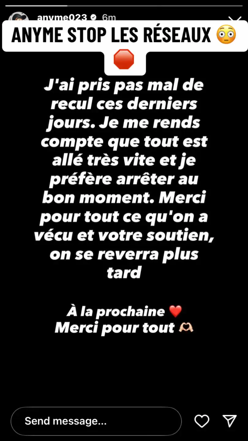 Quelle triste nouvelle … 😕 #anyme #reseaux #pause #live 