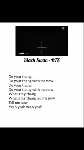 Black Swan 🦢 - BTS #blackswan #bts #army #kpop #lyrics 