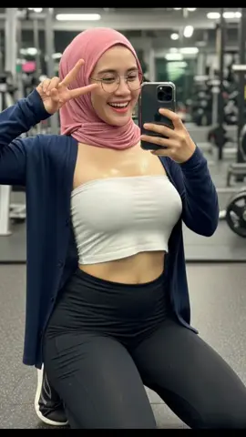 babat babat #hijabpulen #cewekidaman #gym #workoutmotivation #semoksemokmontok 