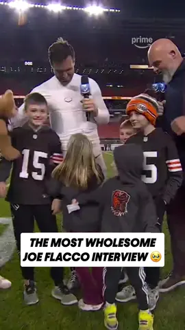 The Flacco fam gets to watch dad do his thing in Cleveland again. 🥹 #nfl #joeflacco #clevelandbrowns #wholesome #family #nfltiktok