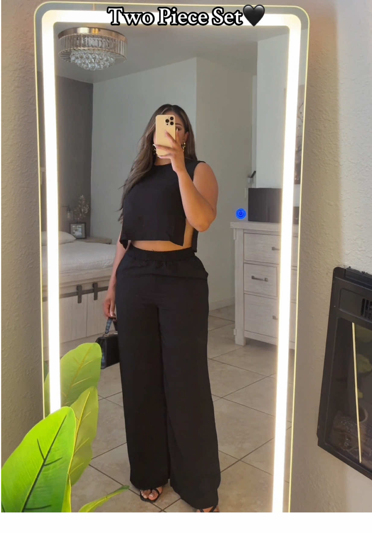 Size Medium 👌 #fashioninspo #outfitinspo #casualoutfits #twopieceset #OOTD 