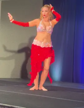 Angel Bellydance at @Orlando Belly Dance Convention 2025 #bellydancevents #bellydanceshow #bellydancetiktok #bellydance 