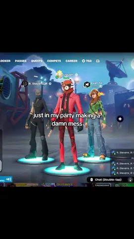 hes gonna beat my ass for posting this ☠️ #fortnite #fypシ #trending #viral @evan 