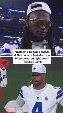 CeeDee Lamb says the Pickens-Prescott connection is a bit “underrated” right now. #nfltiktok #nfl #football #cowboys 