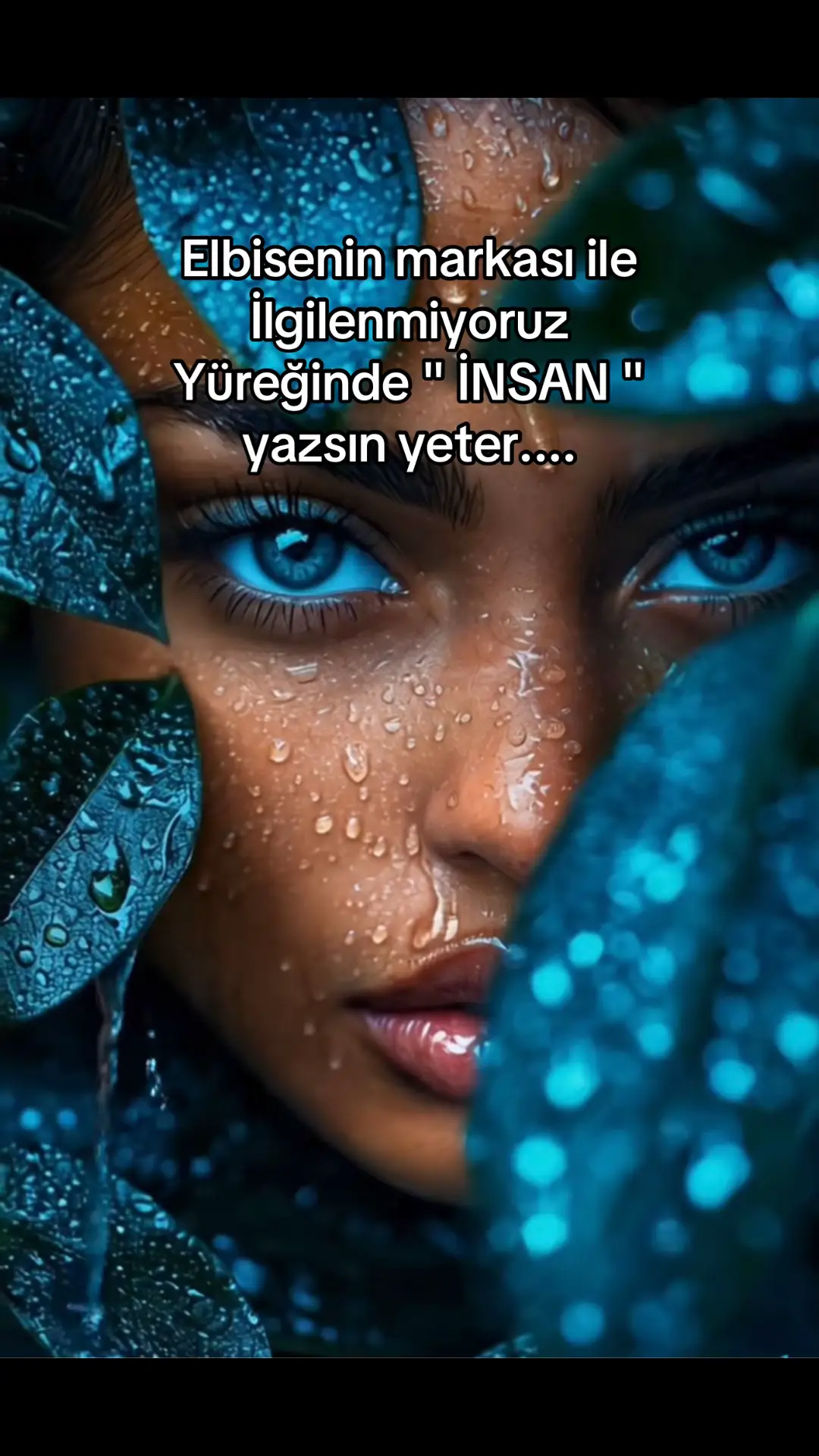 # Elbisenin markasi ile Ilgilenmiyoruz; Yüreğinde 