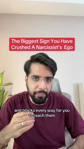 The Biggest Sign You Have Crushed A Narcissist’s  Ego