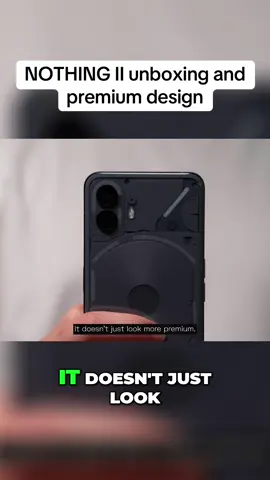 Nothing II looks the best #nothing #apple #android #fyp #viral 