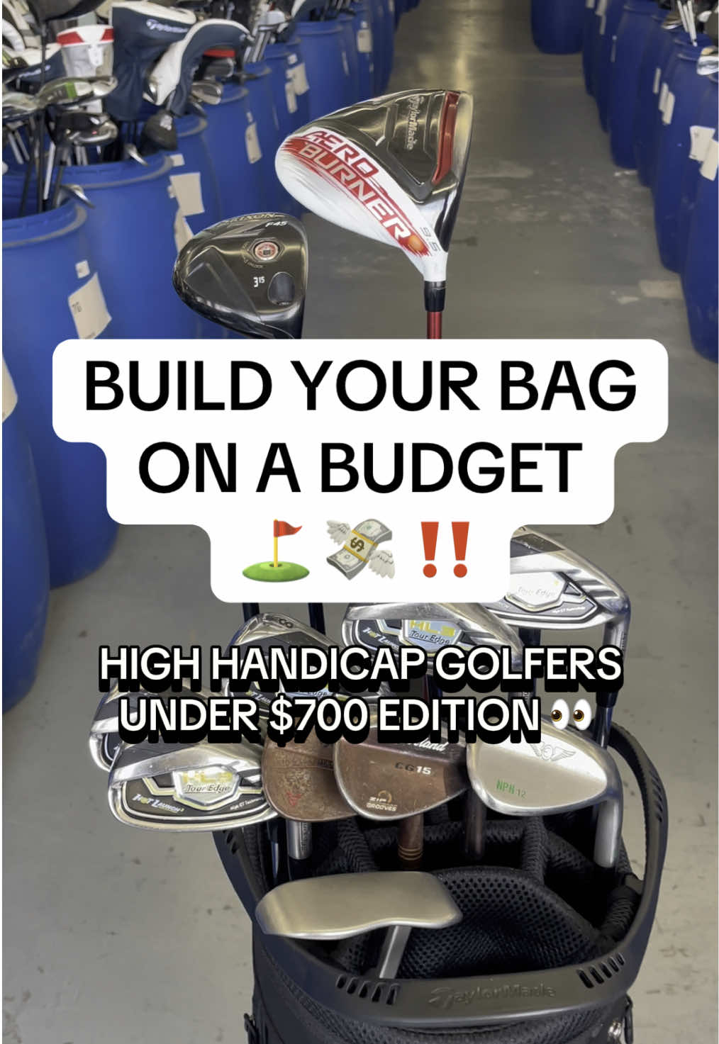 ⁉️ Who said building your golf set had to be expensive 🤔   🤝 At Golf Avenue, we make it our mission to help you get the right clubs, at a price that suits you‼️   💰 Don't forget you can make that deal even better when you trade your old clubs with us ♻️   👉 Visit the link in bio to build your next set on a budget ⛳️   #golfclubs #golflife #golfaddicts #golftok #fyp 