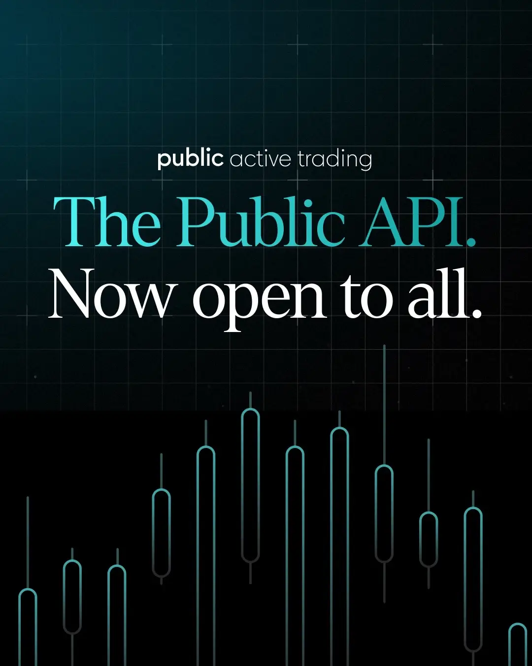 The Public API is now available to all members—no approval required.  To generate your key and start building, go to Account Settings > Security > API. #api #stocks #finance #investing 