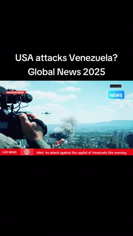 Global News 2025 USA attacks Venezuela? #News #Global #Venezuela #foryoupage #paratii 