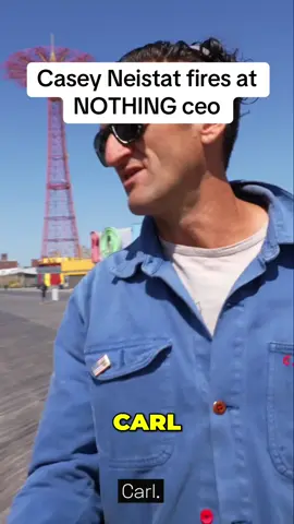 Nothing under fire from Casey Neistat #nothing #apple #fyp #viral #caseyneistat 